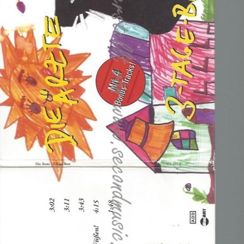 CD--ÄRZTE--3-TAGE-BART | SINGLE
