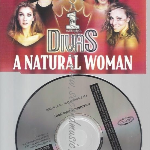 CD--PROMO--DIVAS--A NATURAL WOMAN--DION-CARAY--USW