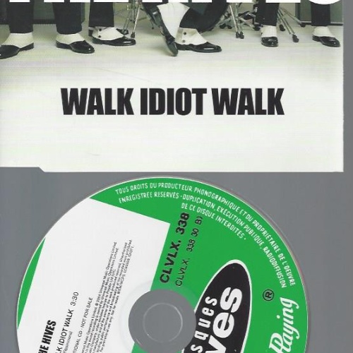 CD--THE HIVES--WALK IDIOT WALK --PROMO