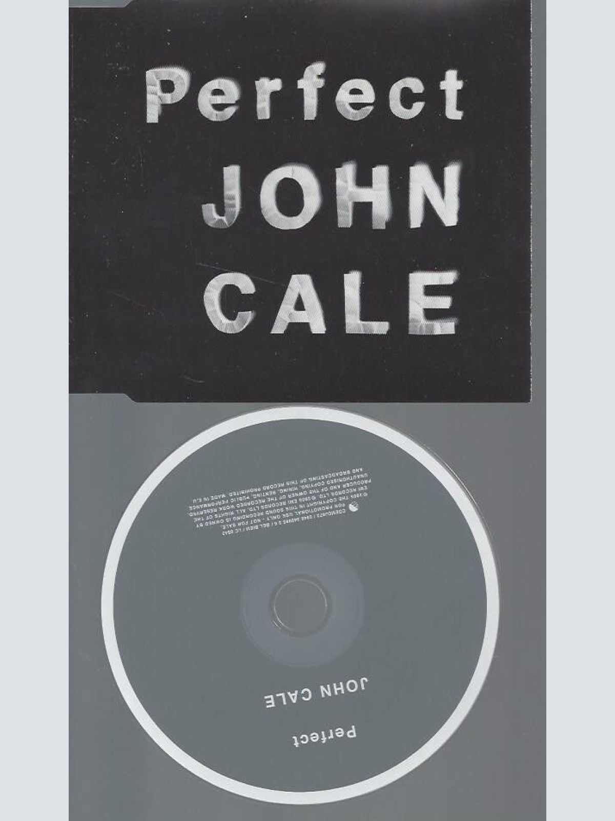CD--JOHN CALE--PERFECT--PROMO