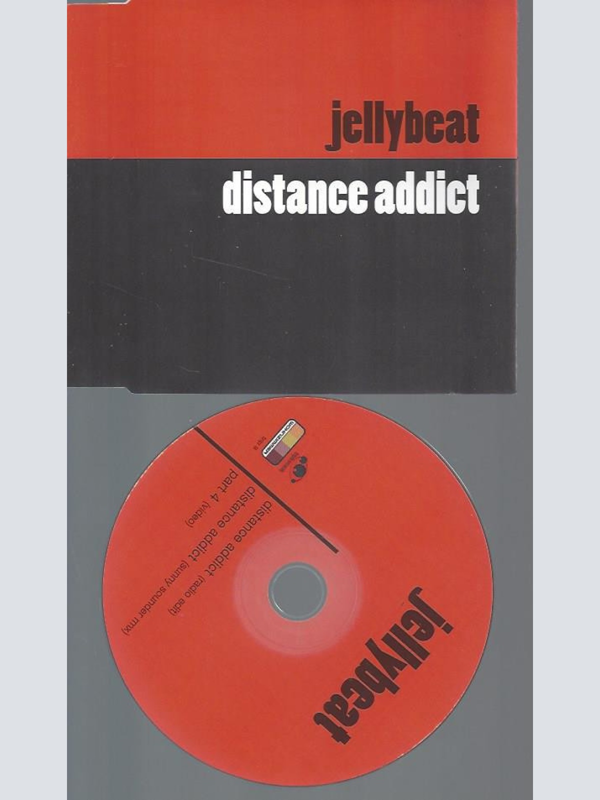 CD--JELLYBEAT--DISTANCE ADDICT --PROMO