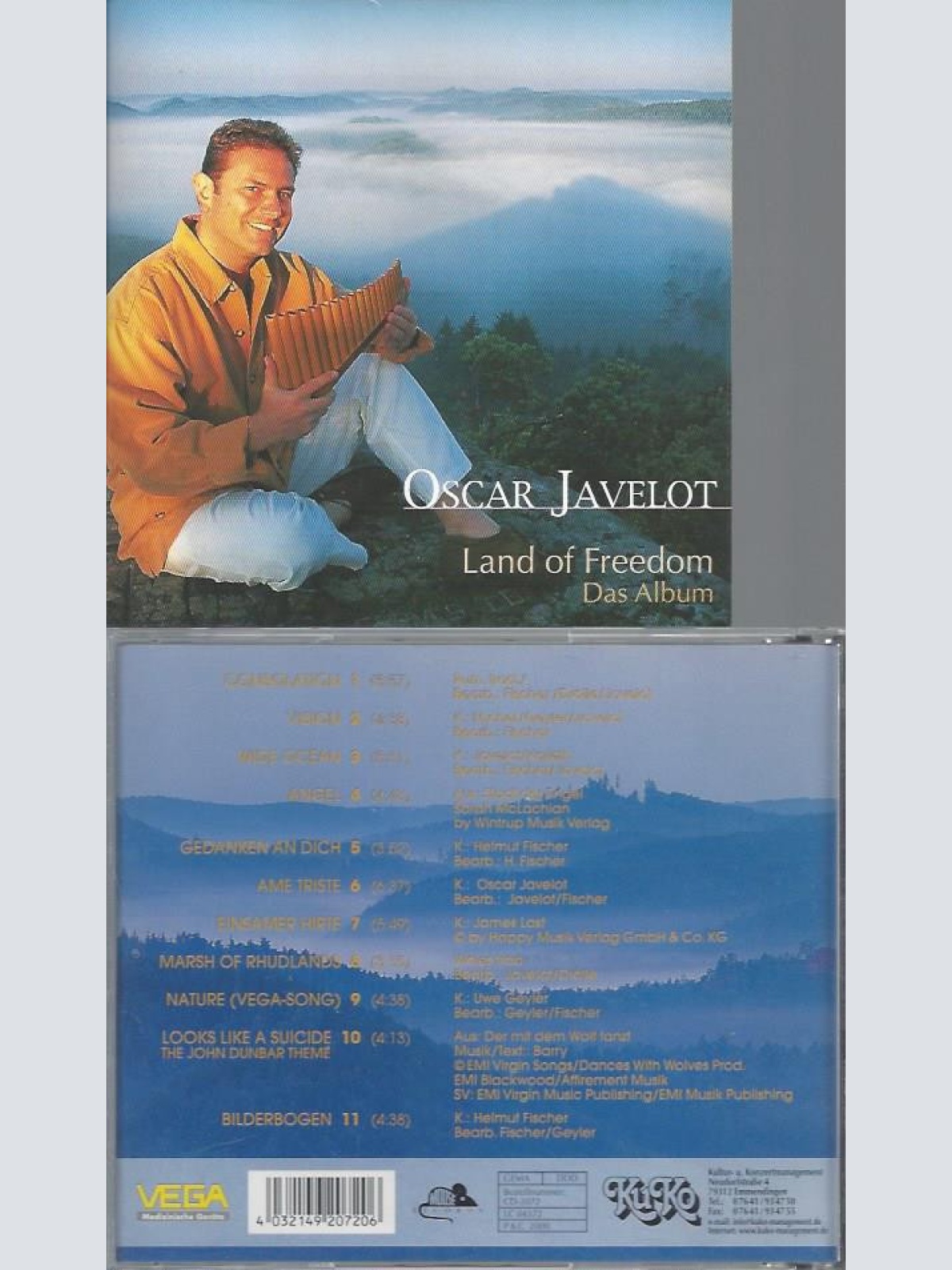 CD--OSCAR JAVELOT--LAND OF FREEDOM --