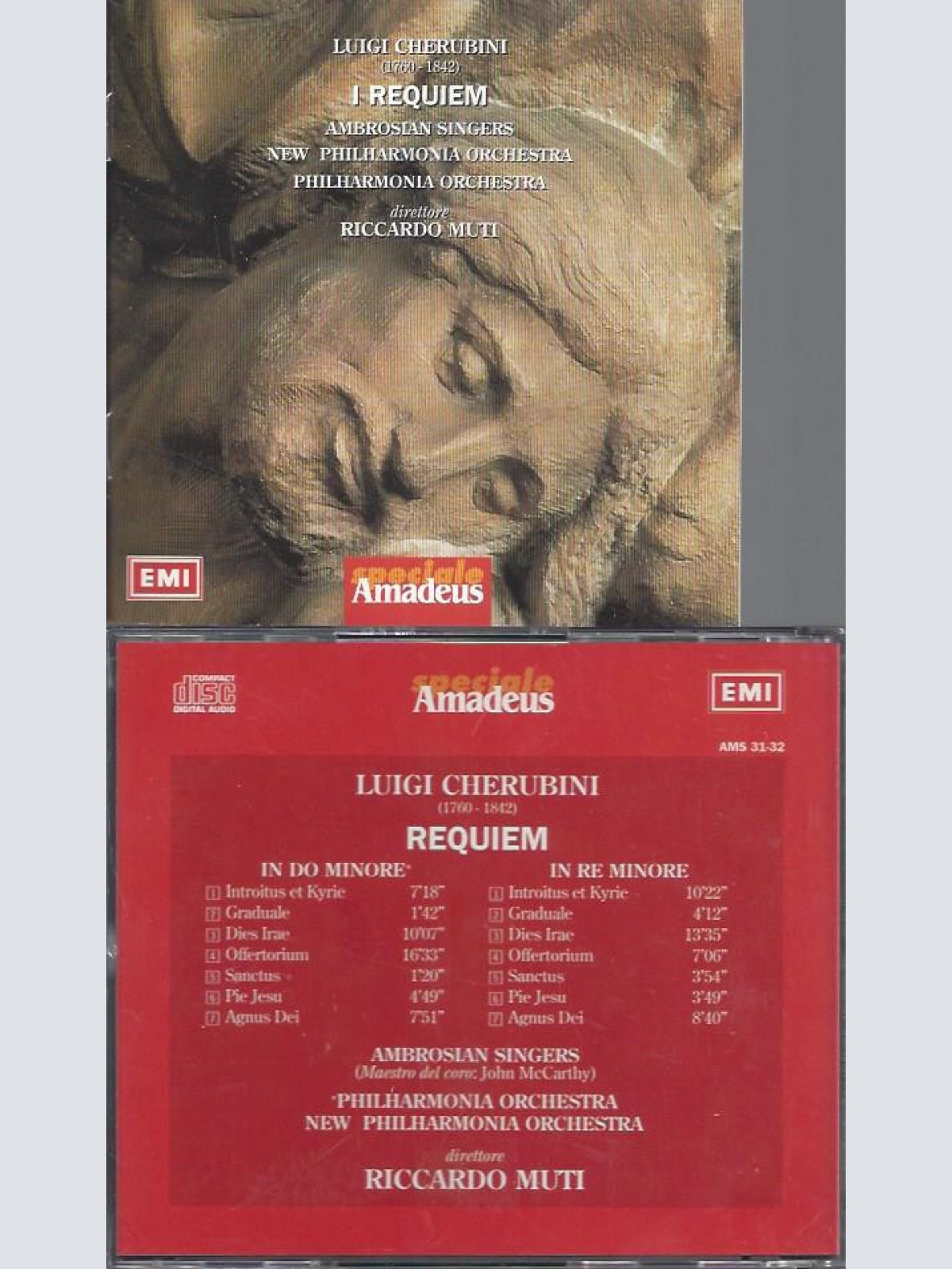 CD-LUIGI CHERUBINI--I REQUIEM--2CDS