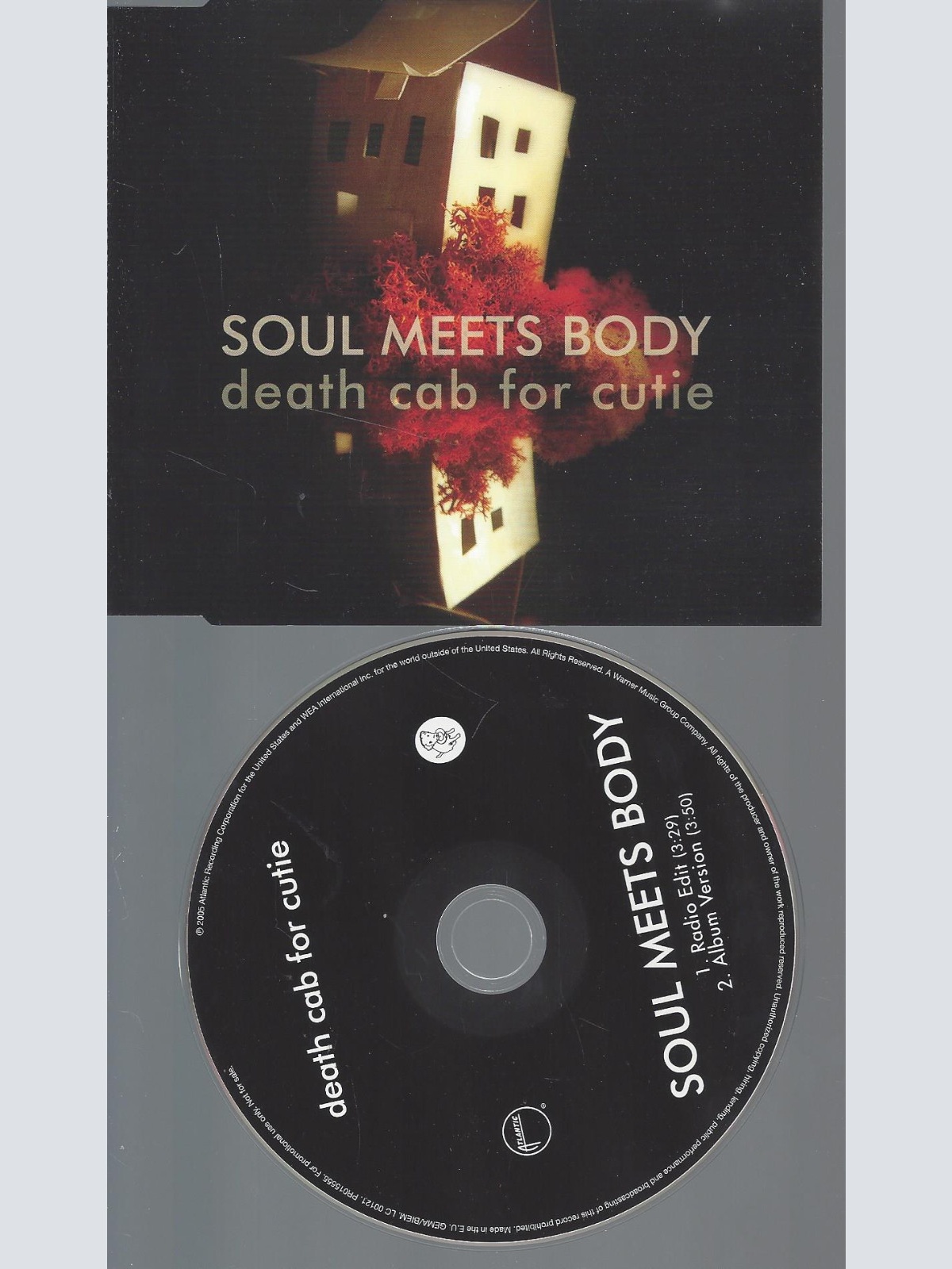 CD--SOUL MEETS BODY DEATH CAB FOR CUTIE--PROMO
