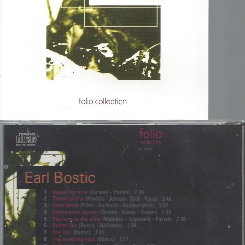 CD--EARL BOSTIC--THE JAZZ MASTERS