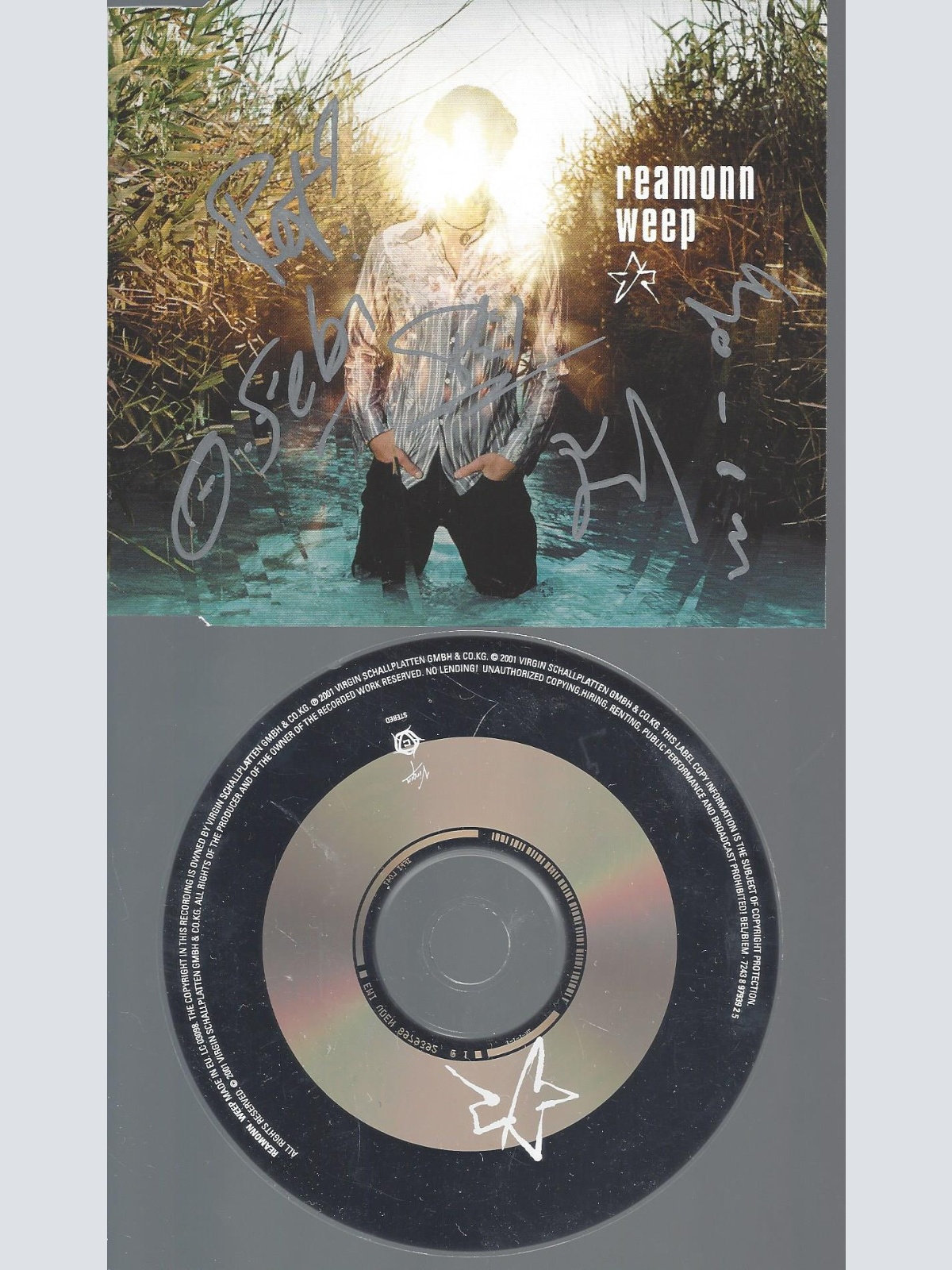 CD-REAMON--WEEP MIT AUTOGRAMM