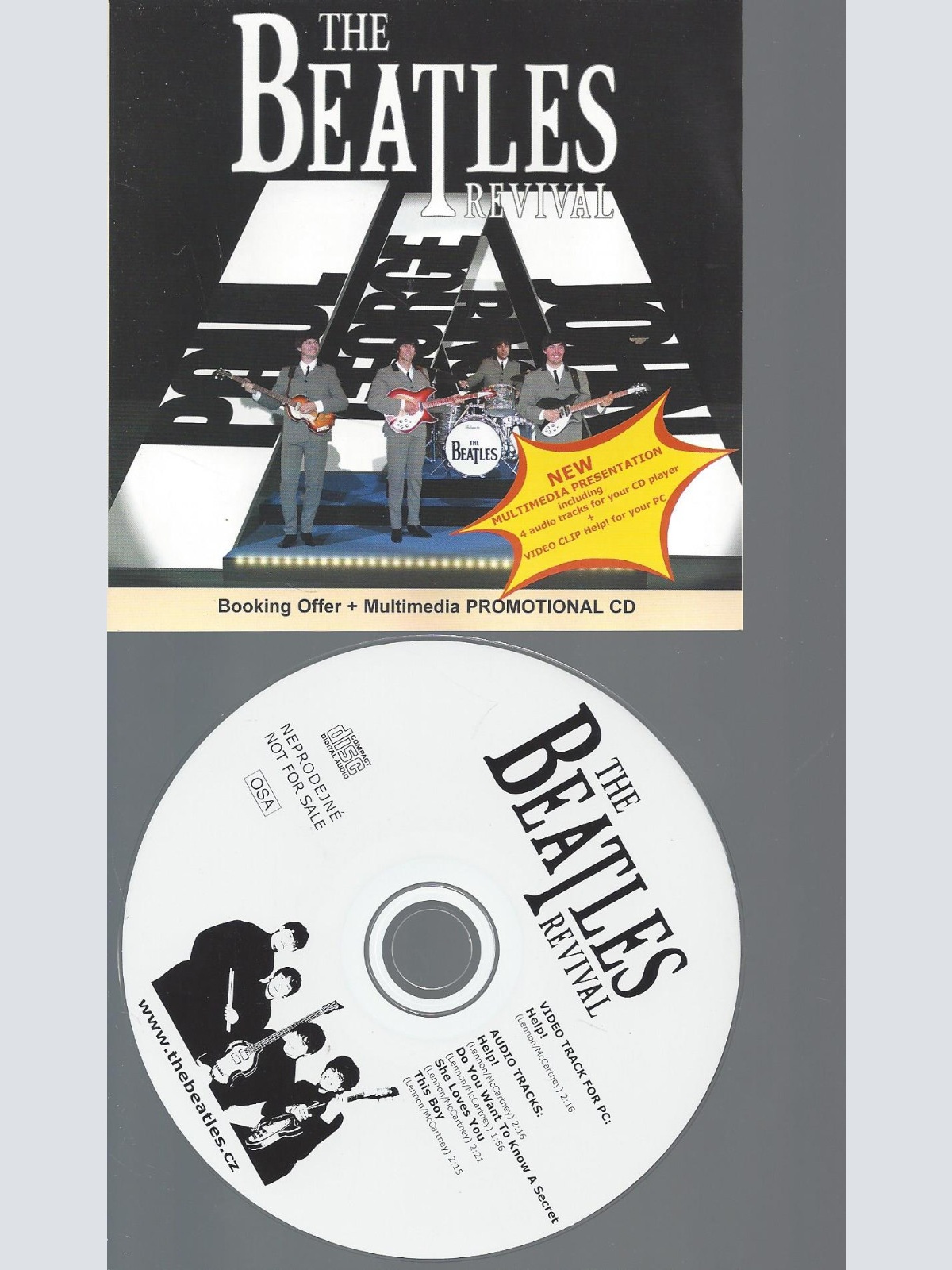 CD-THE BEATLES REVIVAL BAND -PROMO-