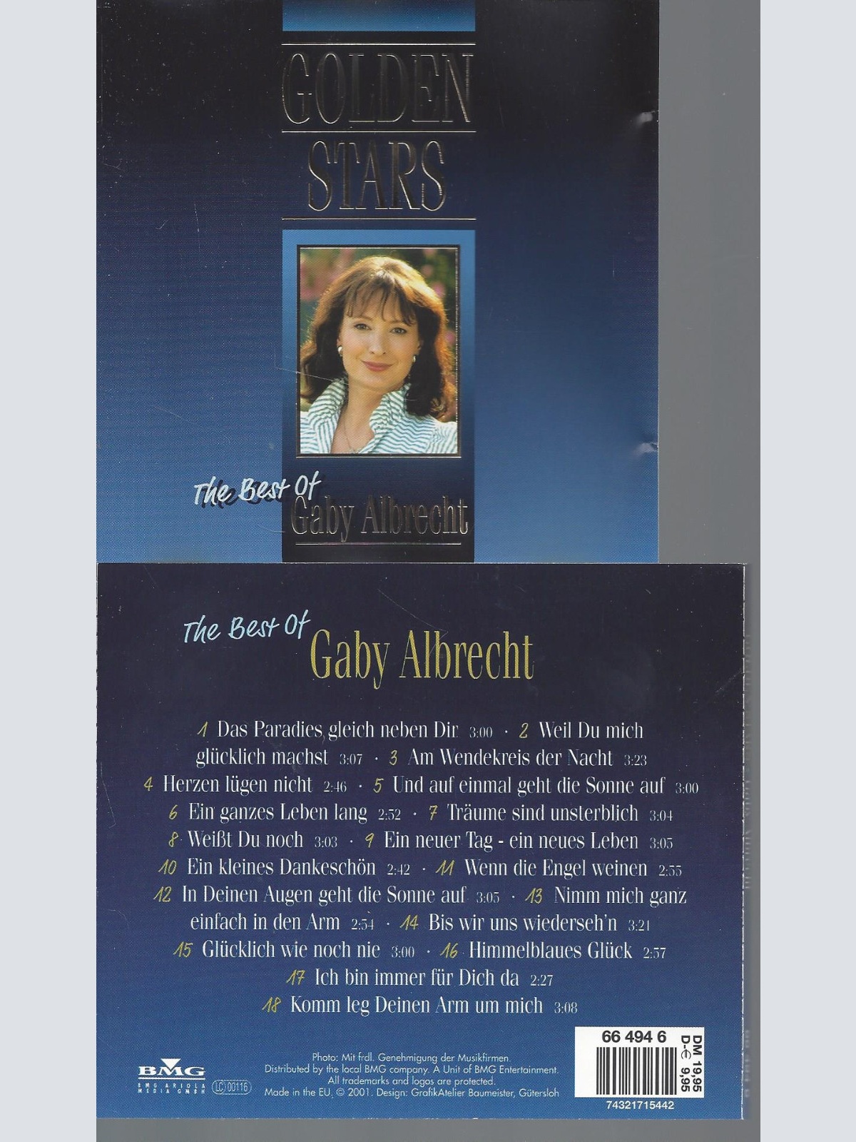 CD-GABY ALBRECHT THE BEST OF GOLDEN STARS
