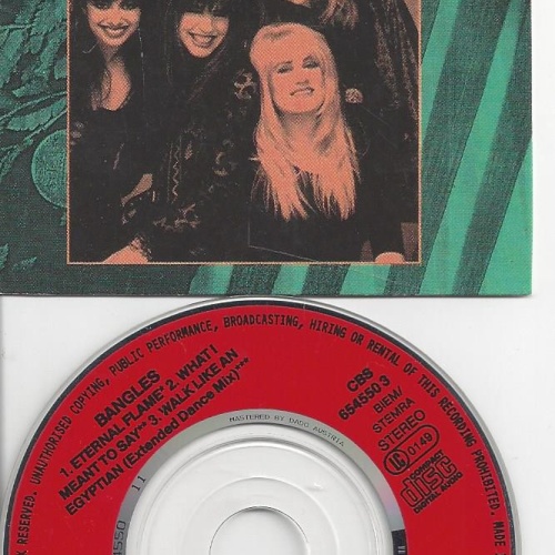 CD-BANGLES ETERNAL FLAME --3 " CD