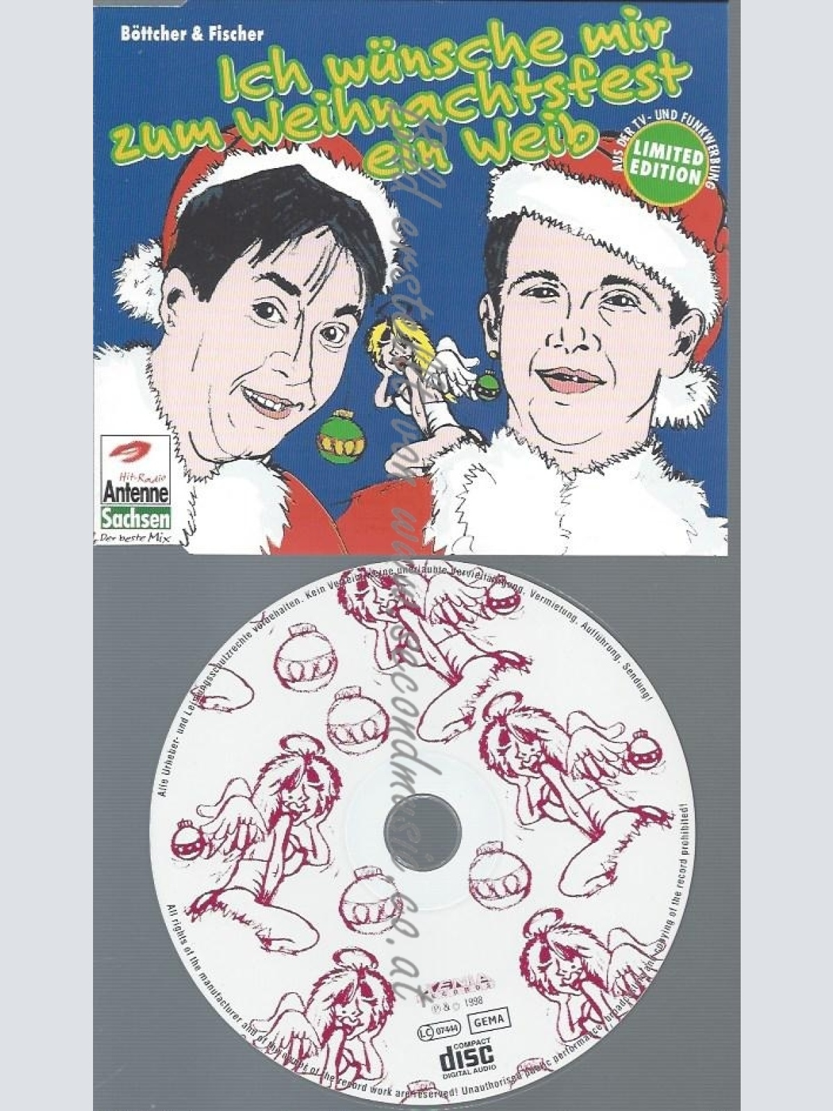 CD--BÖTTCHER / FISCHER--ICH WÜNSCHE MIR ZUM WEIHNACHTSFEST EIN WEIB -LTD. EDITIO