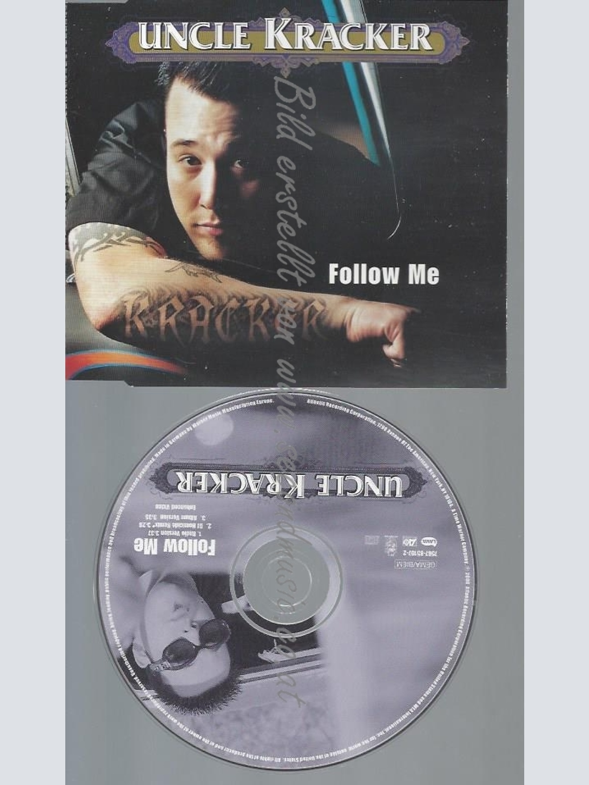 CD--UNCLE KRACKER--FOLLOW ME | SINGLE