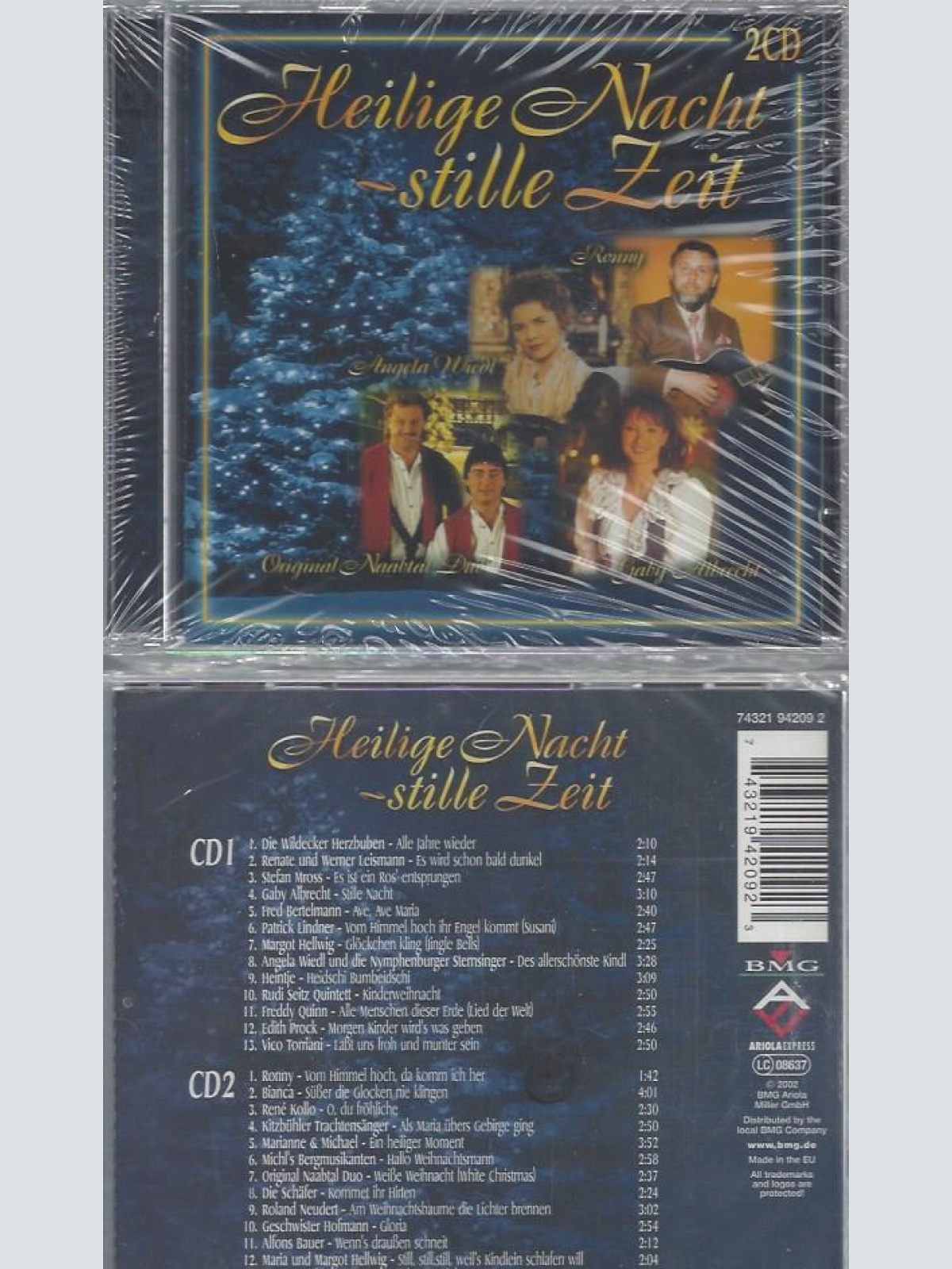 CD--VARIOUS--HEILIGE NACHT-STILLE ZEIT | DOPPEL-CD