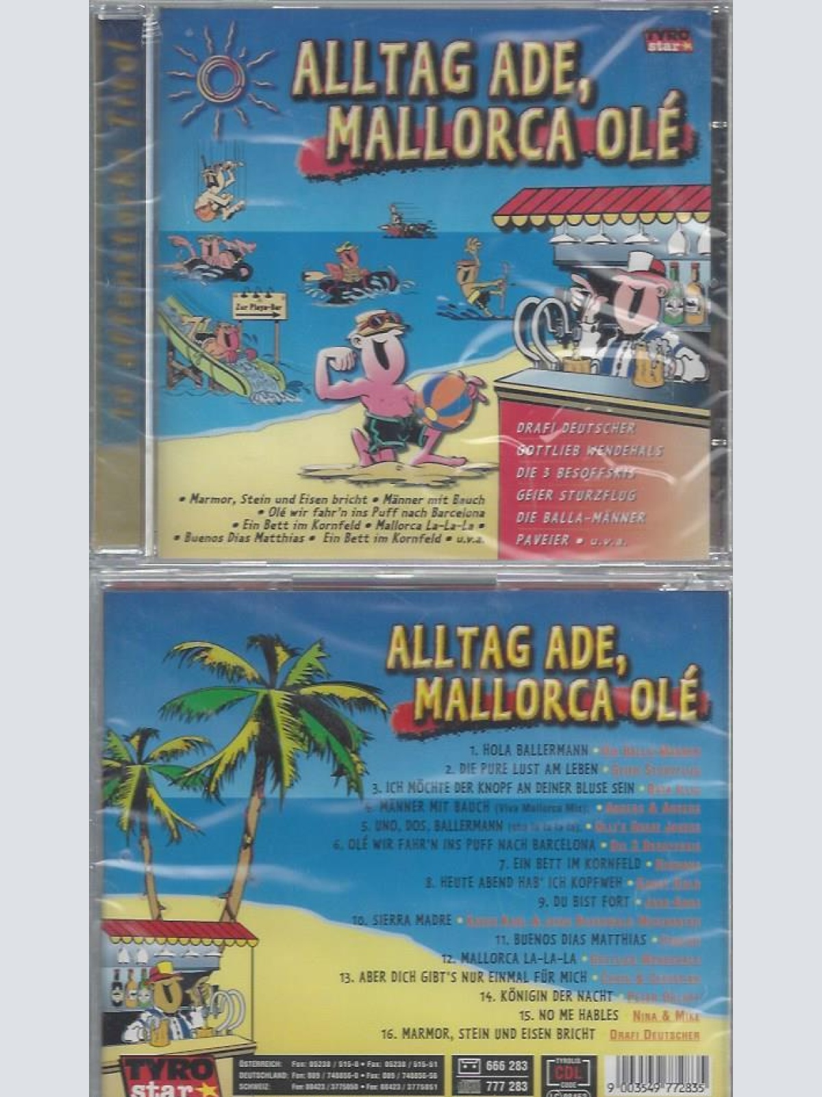 CD--VARIOUS--HOLA BALLERMANN