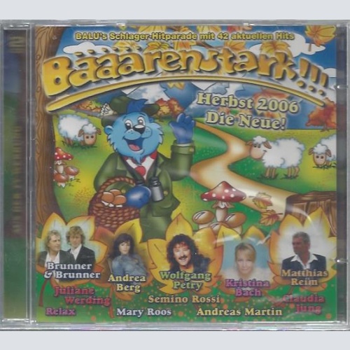 CD--VARIOUS--BÄÄÄRENSTARK!!! HERBST  | DOPPEL-CD