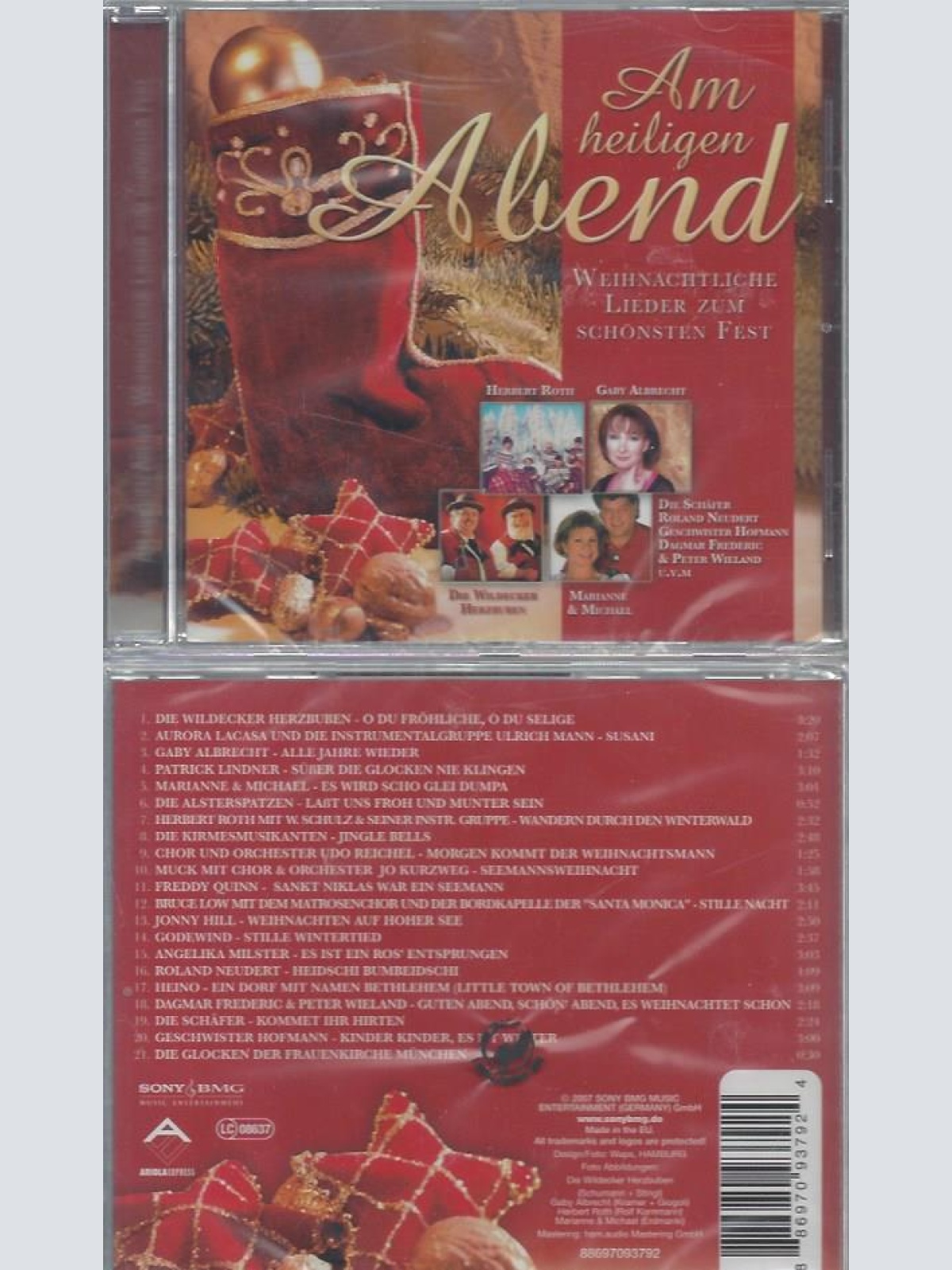 CD--VARIOUS--AM HEILIGEN ABEND-WEIHNACHT