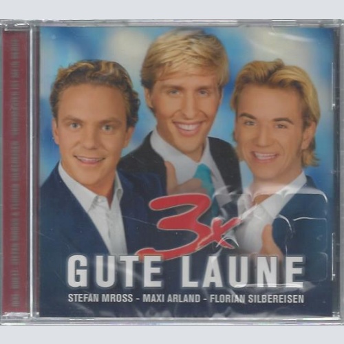 CD--VARIOUS--3 X GUTE LAUNE -SILBEREISEN,ARLAND,MROSS-