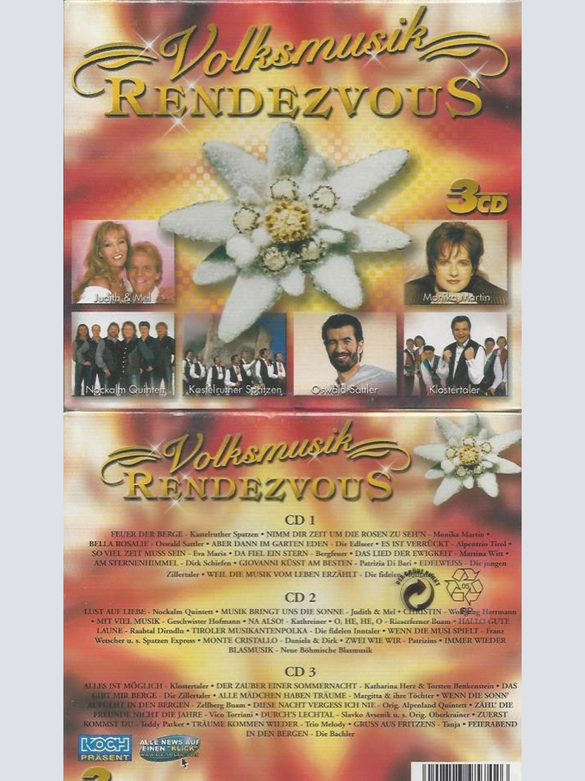 CD--VARIOUS--VOLKSMUSIK RENDEZVOUS | BOX-SET