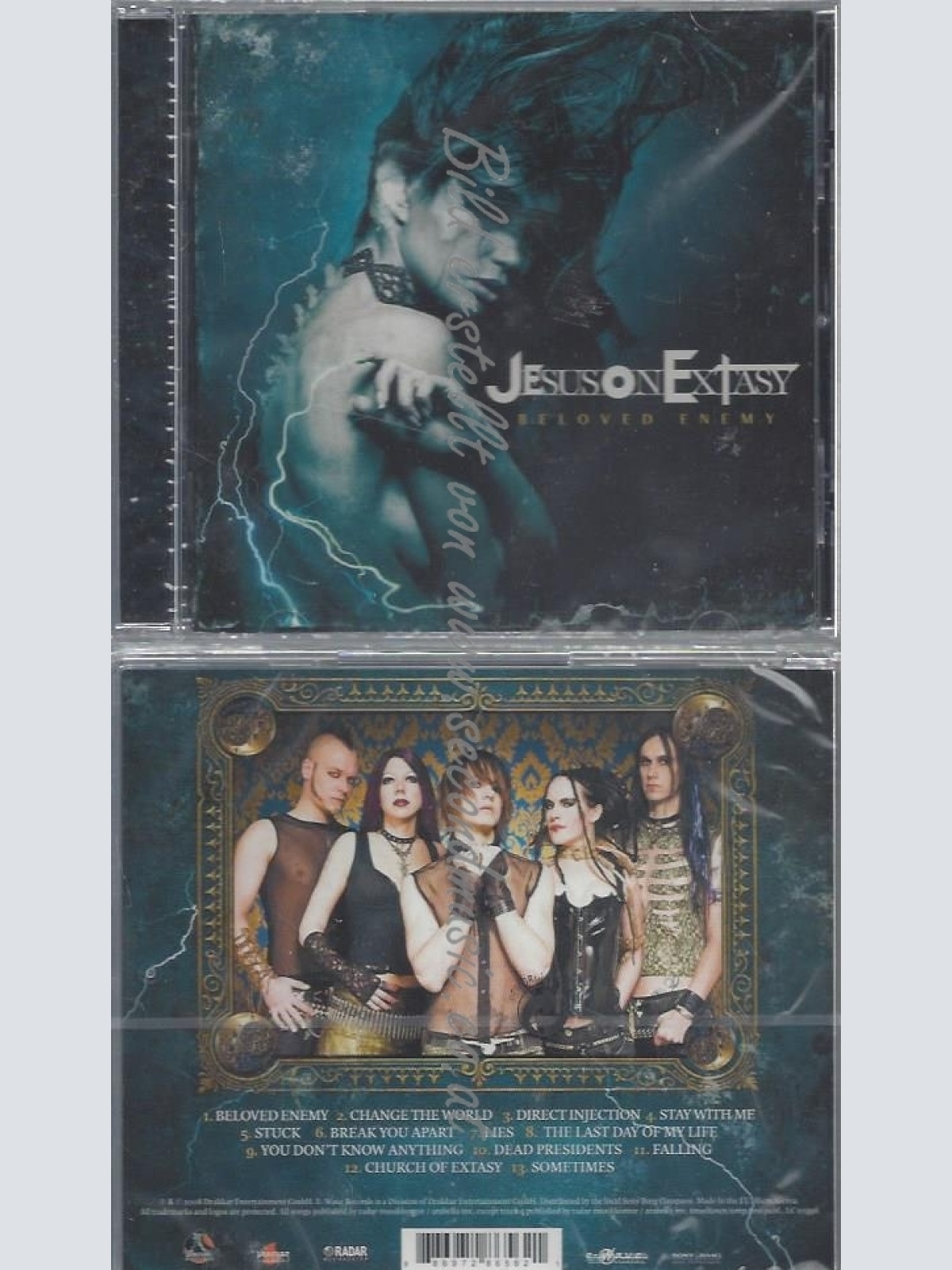CD--JESUS ON EXTASY--BELOVED ENEMY -STANDARD VERSION-
