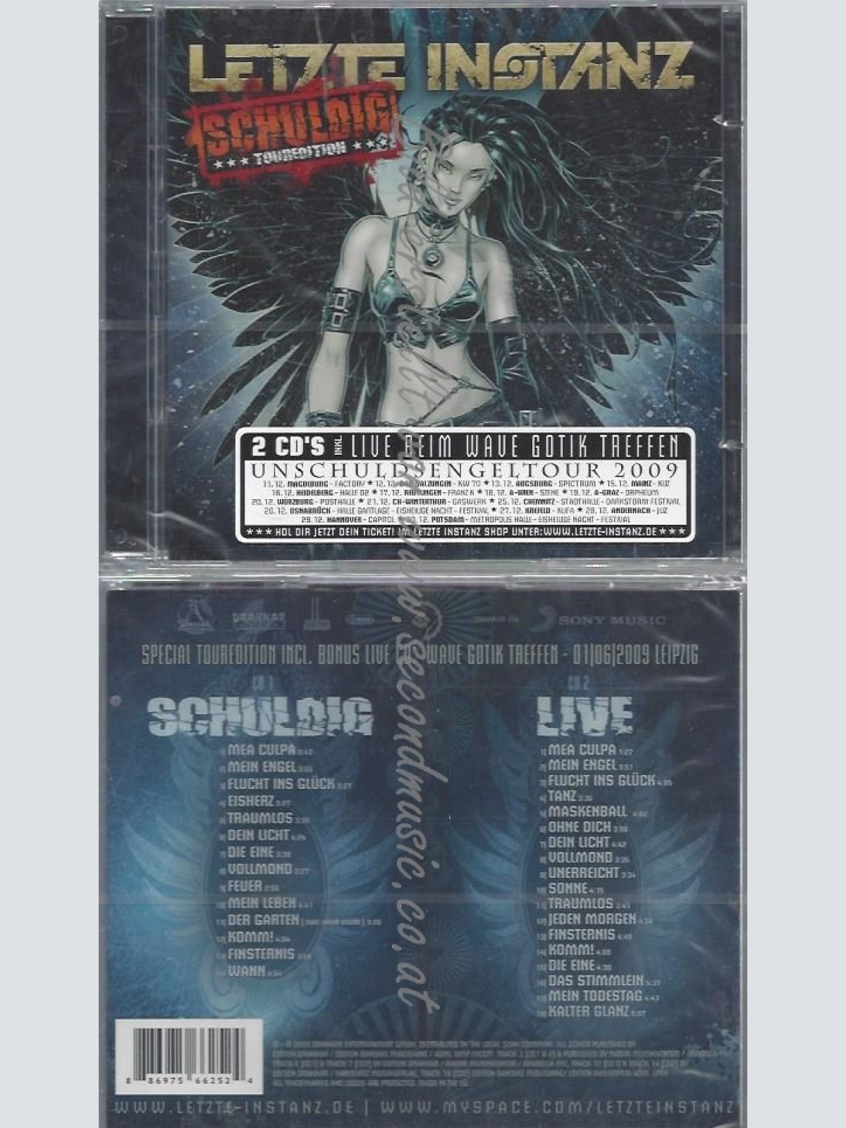 CD--LETZTE INSTANZ--SCHULDIG -TOUREDITION- | DOPPEL-CD