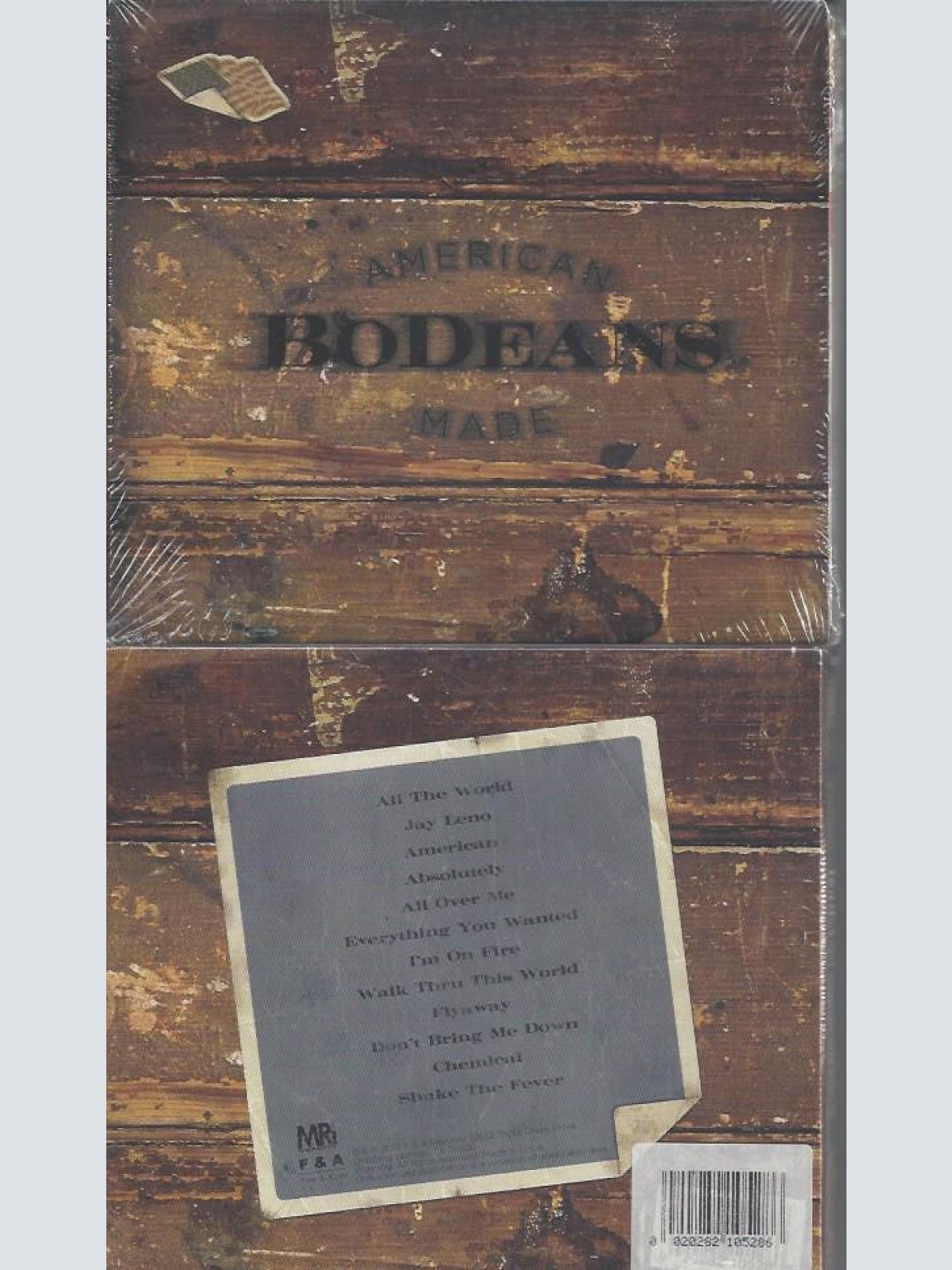 CD--AMERICAN MADE--BODEANS