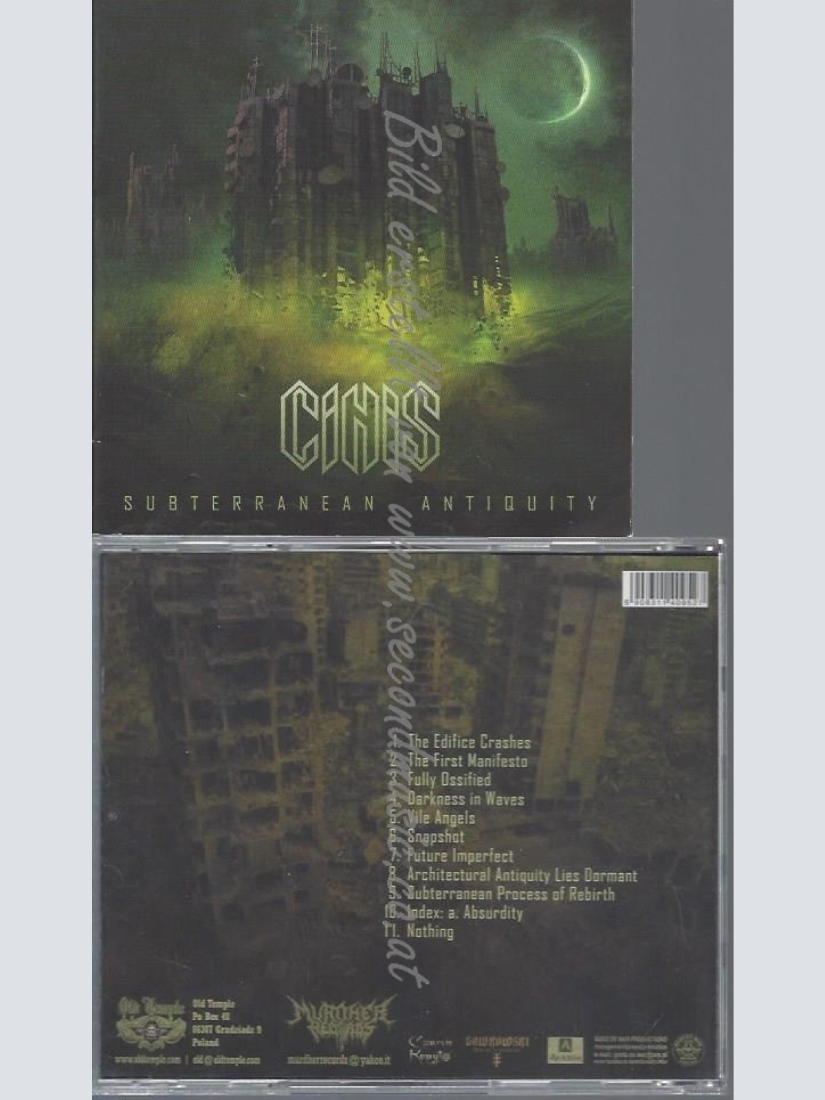 CD--CINIS--SUBTERRANEAN ANTIQUITY | IMPORT