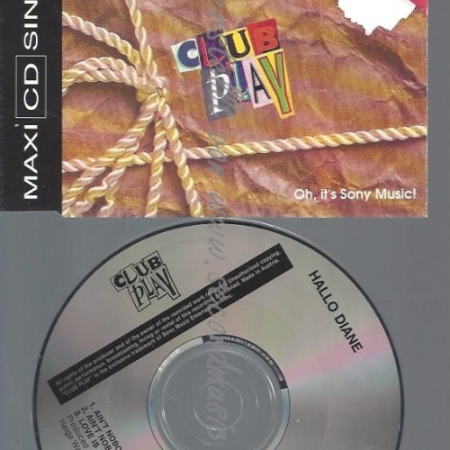 CD--HALLO DIANE--AIN'T NOBODY | SINGLE