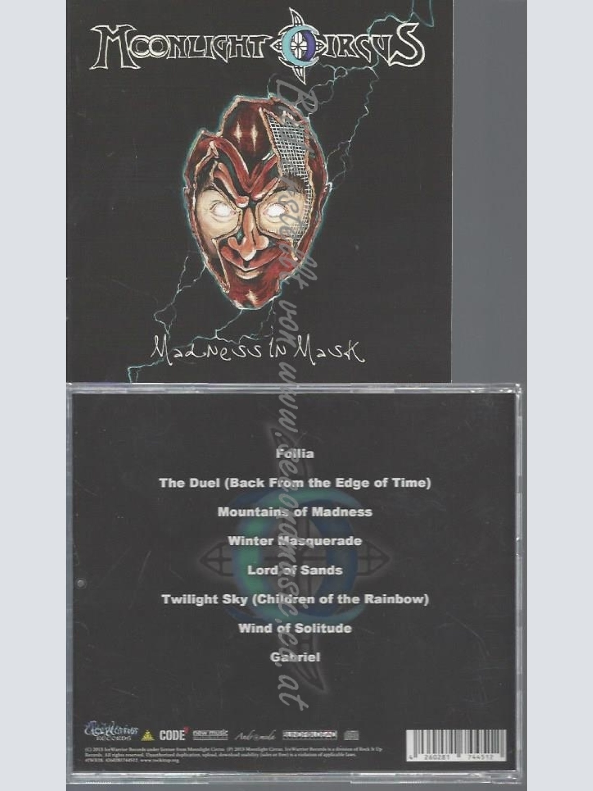 CD--MOONLIGHT CIRCUS--MADNESS IN MASK
