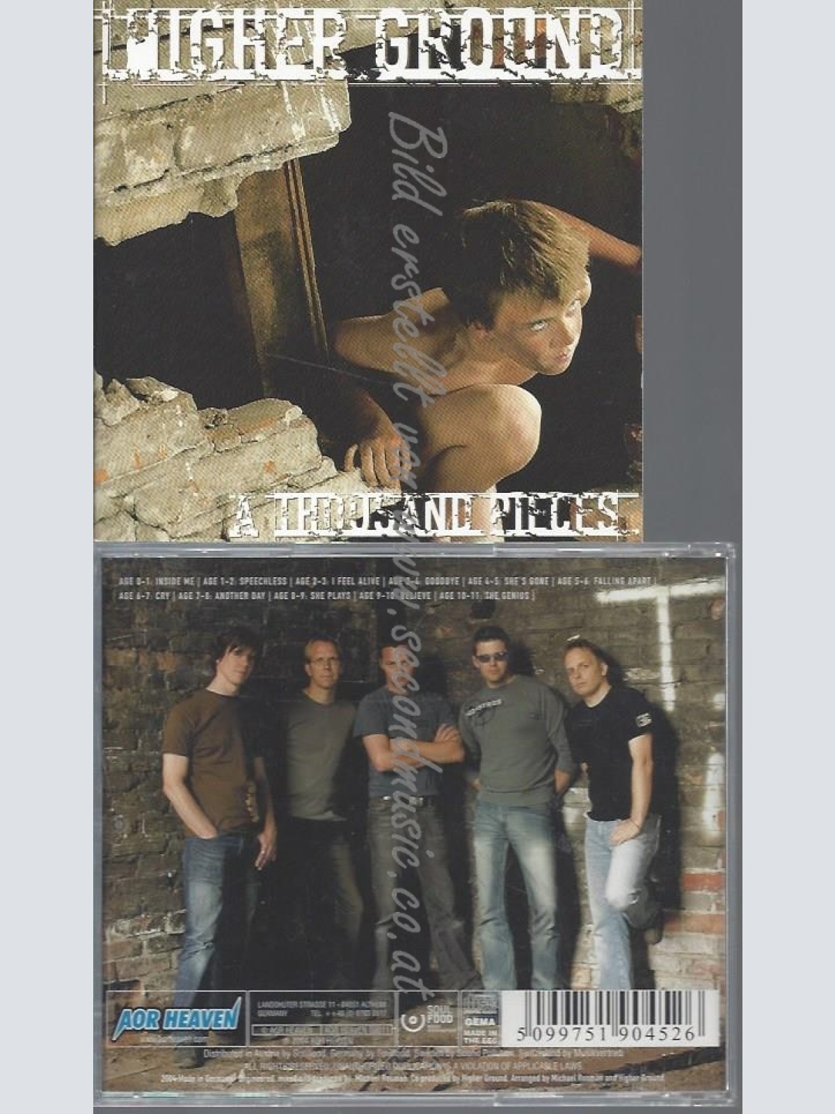 CD--HIGHER GROUND--A THOUSEND PIECES