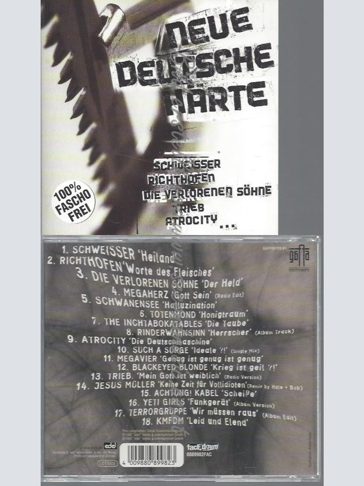 CD--VARIOUS--NEUE DEUTSCHE HÄRTE