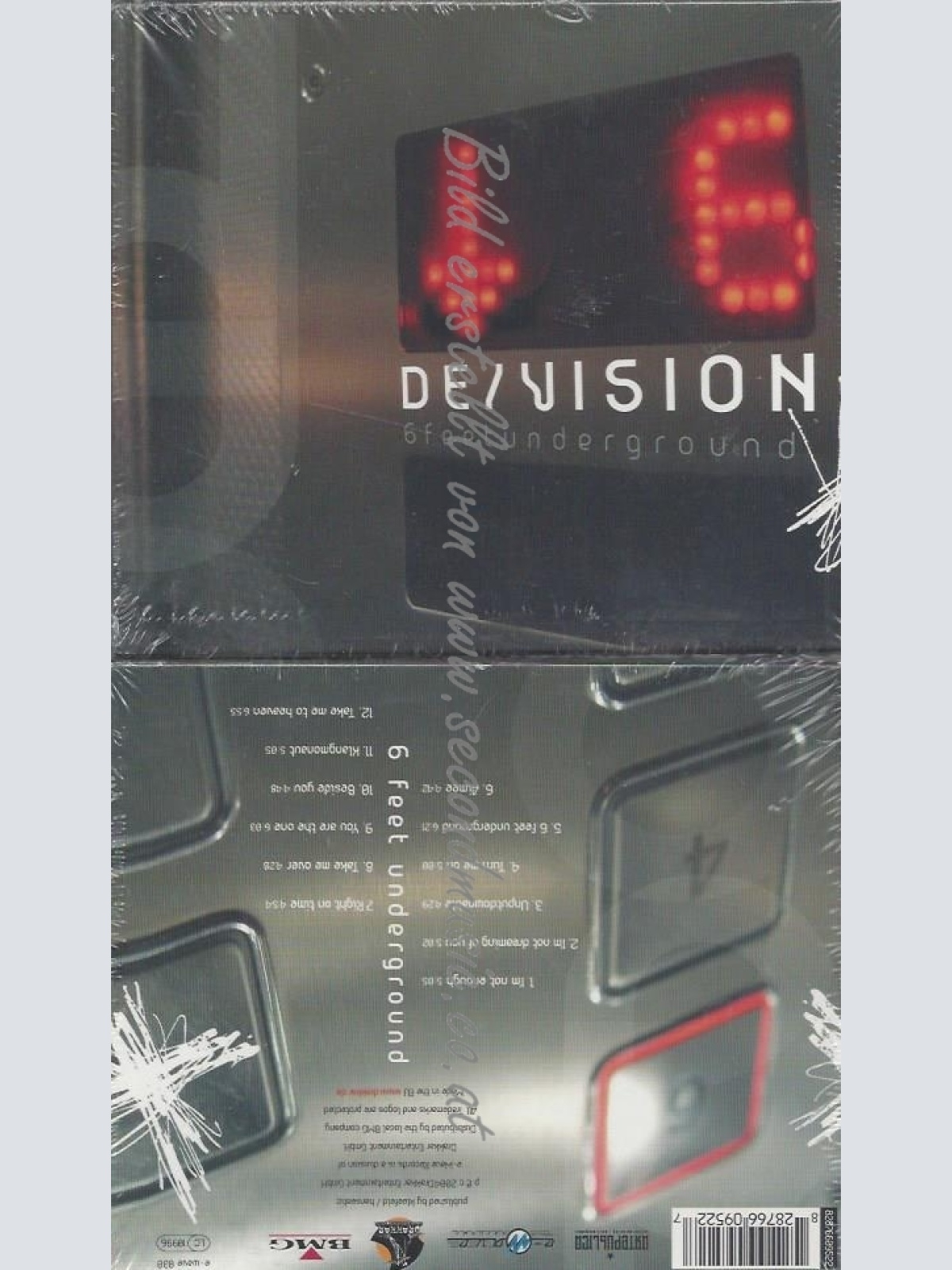 CD--DE/VISION--6 FEET UNDERGROUND