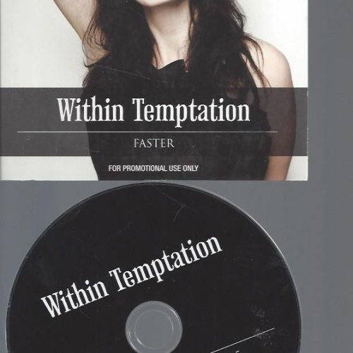 CD--WITHIN TEMPTATION FASTER--PROMO CARDSLEEVE