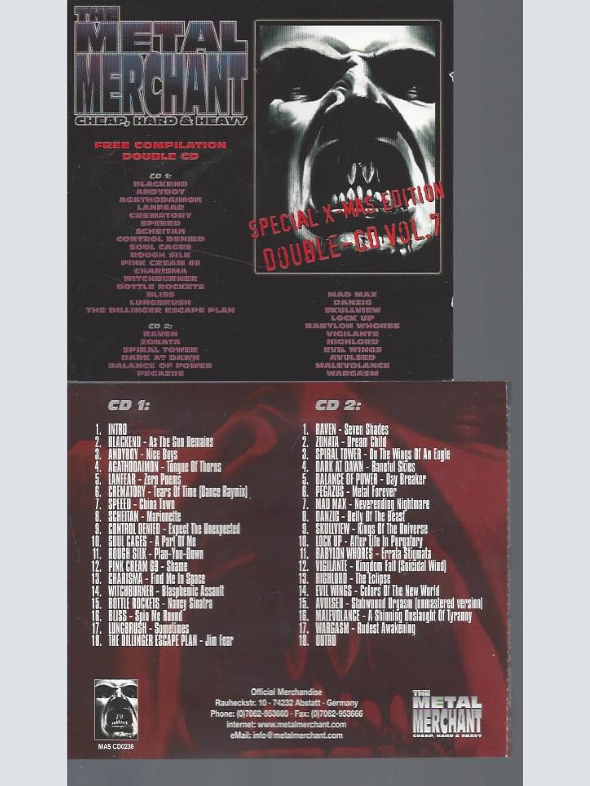 CD- THE METAL MERCHANT 7--CHEAP HARD HEAVY