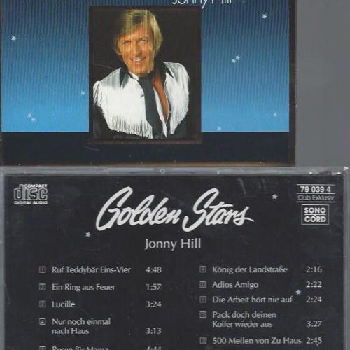 CD--GOLDEN STARS JOHNNY HILL