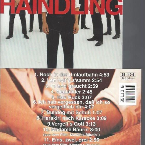CD-HAINDLING --SAME CLUB EDITION
