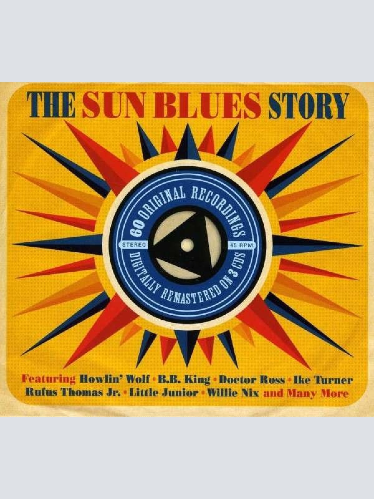 3xCD, Comp, RM Various - The Sun Blues Story