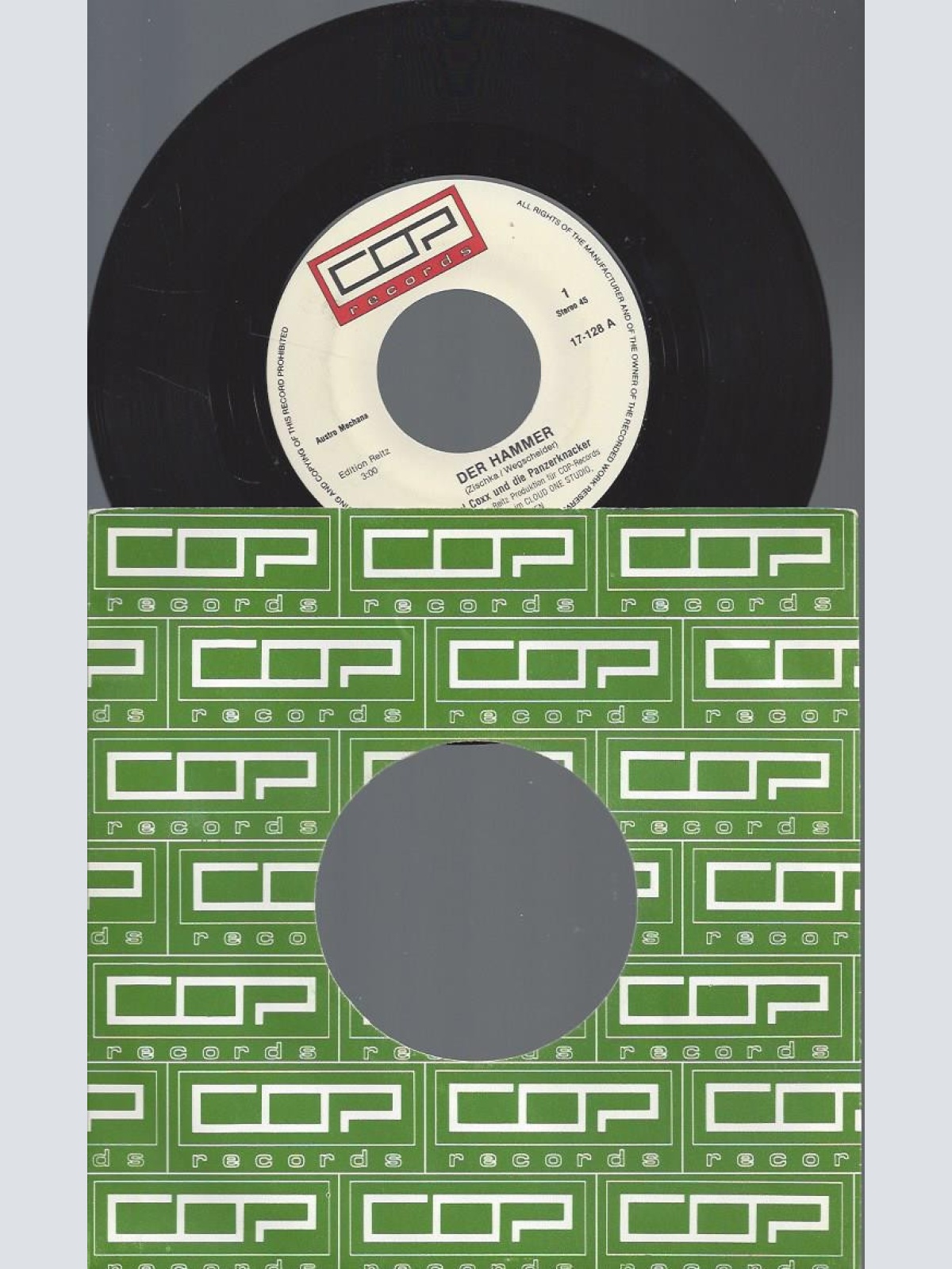 7" PAUL COXX DER HAMMER--DAS HÄMMERCHEN