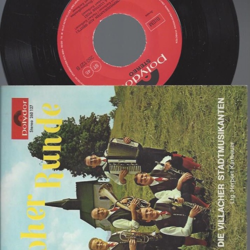 7" DIE VILLACHER STADTMUSIKANTEN--IN FROHER RUNDE