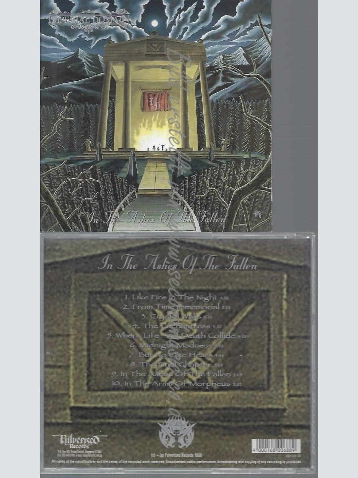 CD--AVULSED--IN THE ASHES OF THE FALLEN |