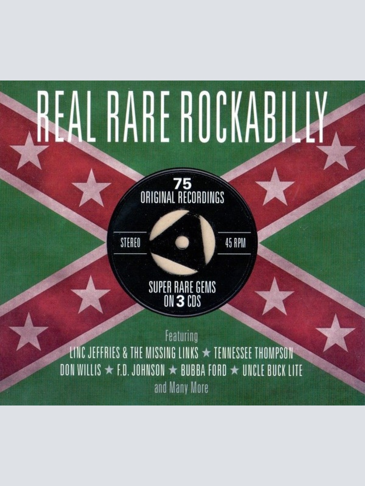 3xCD, Comp Various - Real Rare Rockabilly