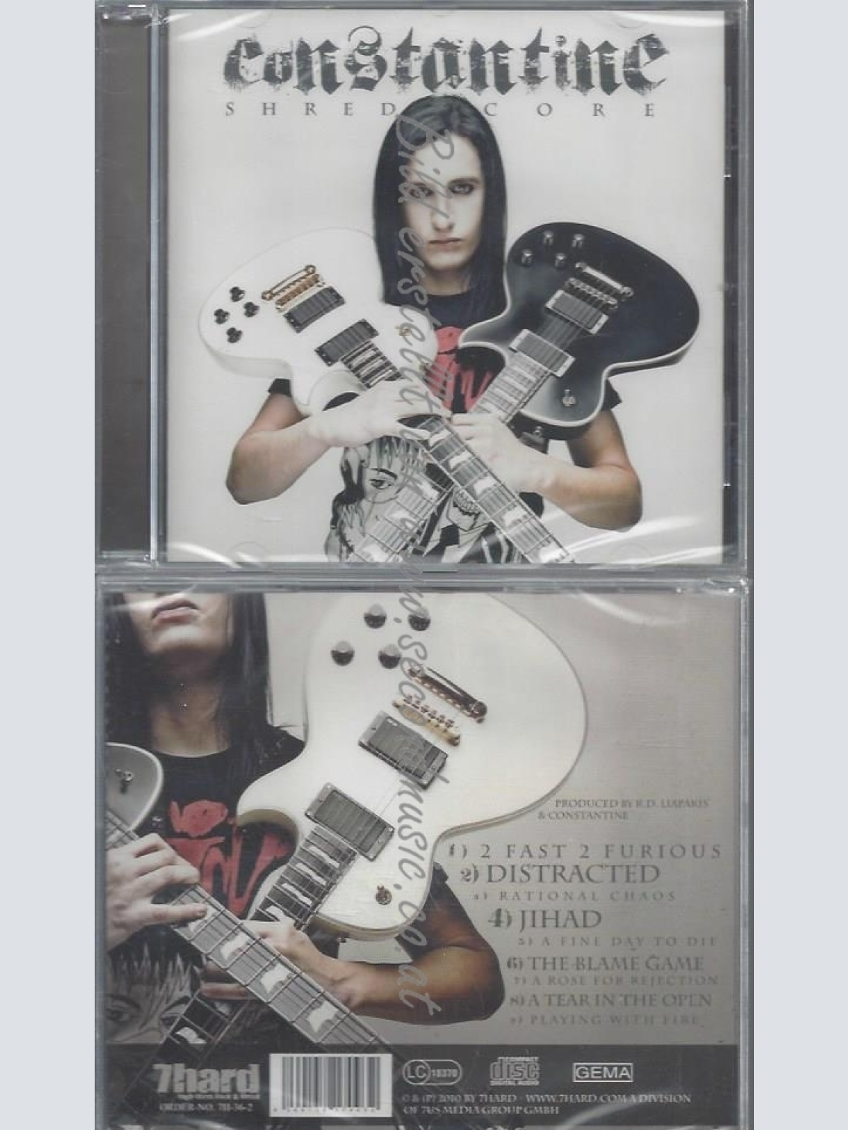 CD--CONSTANTINE--SHREDCORE