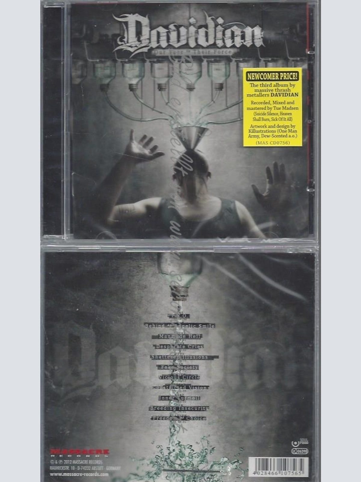 CD--DAVIDIAN--OUR FEAR IS THEIR FORCE