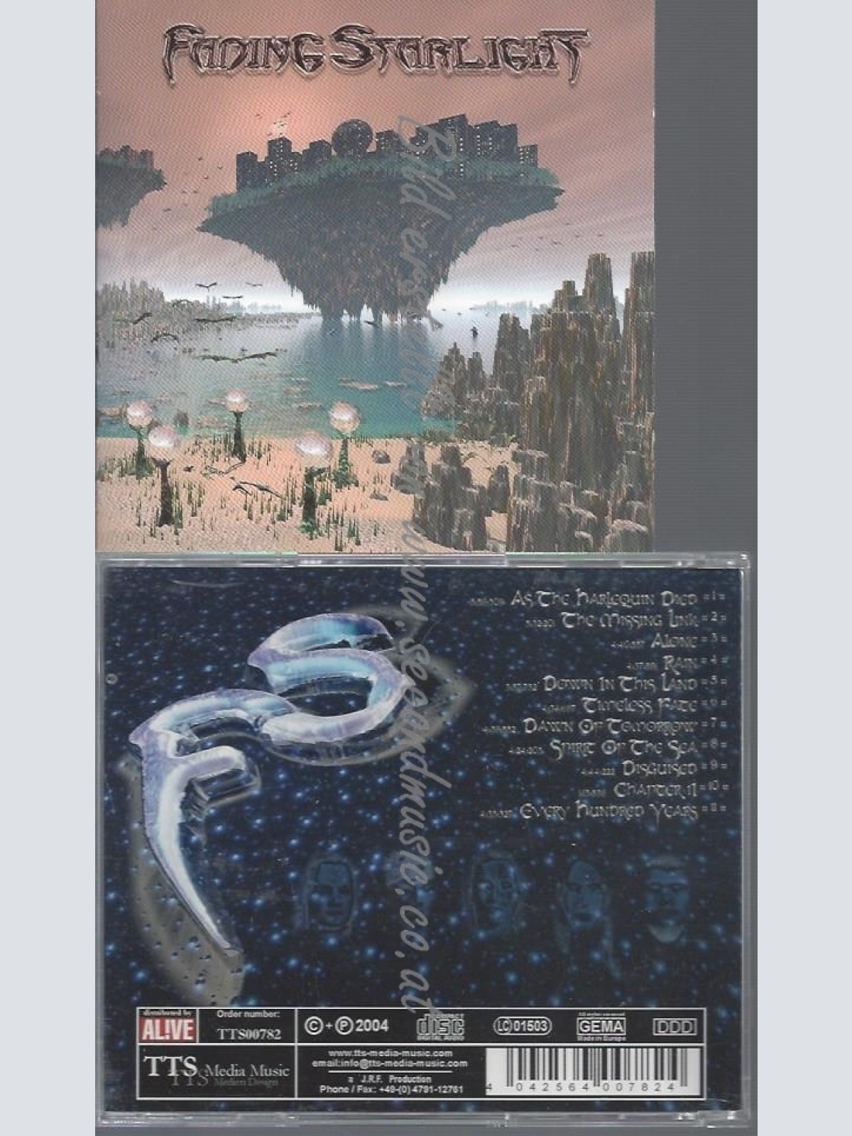 CD--FADING STARLIGHT--TIMELESS FATE