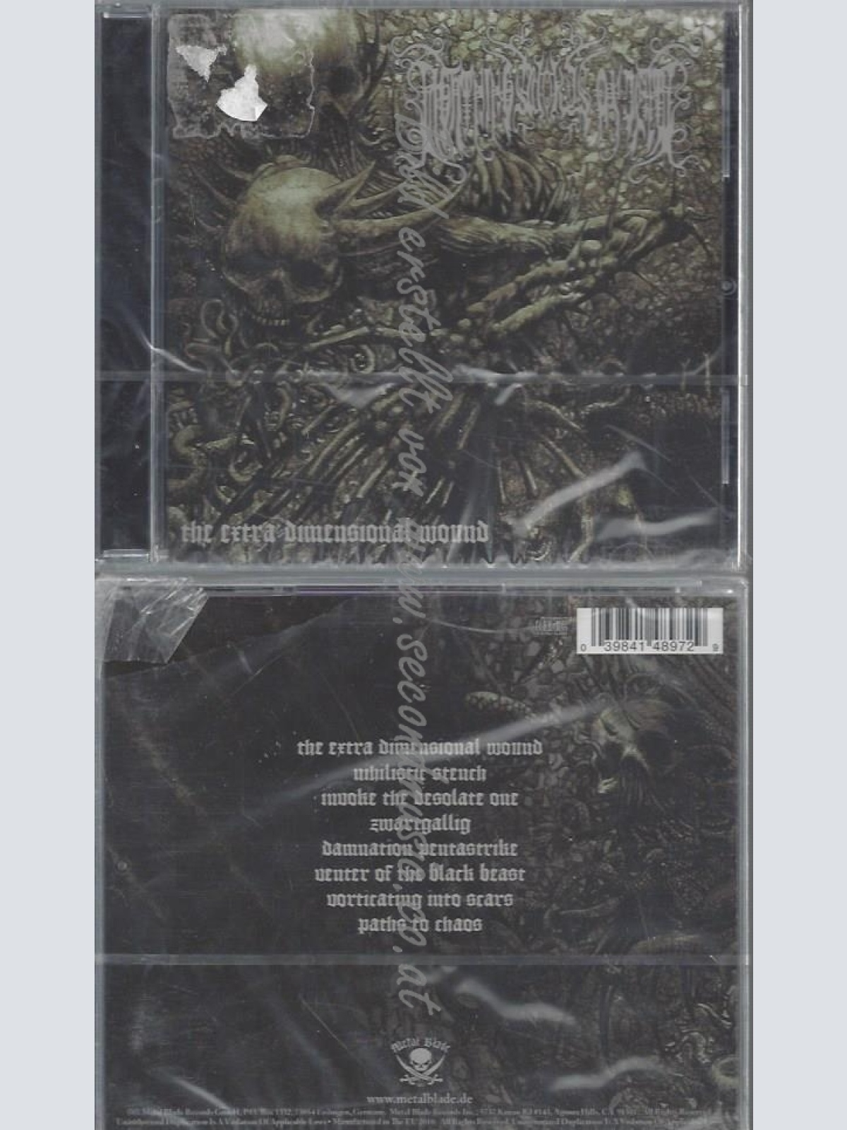 CD--LIGHTNING SWORDS OF DEATH--THE EXTRA DIMENSIONAL WOUND