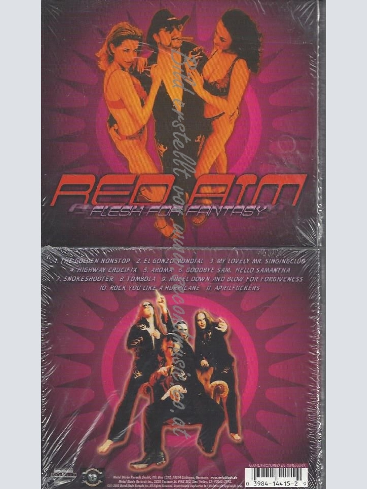 CD--RED AIM--FLESH FOR FANTASY