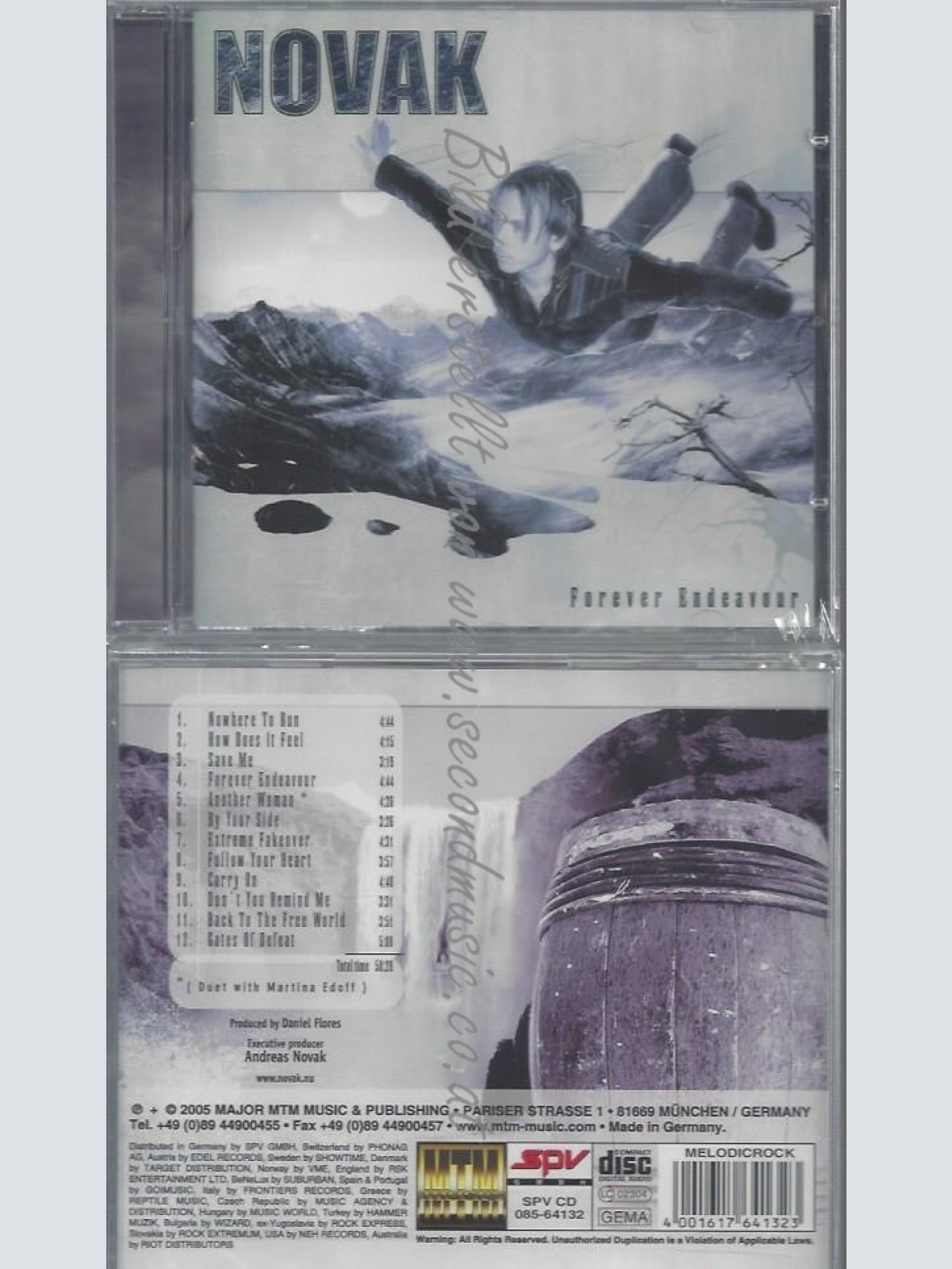 CD--NOVAK--FOREVER ENDEAVOUR