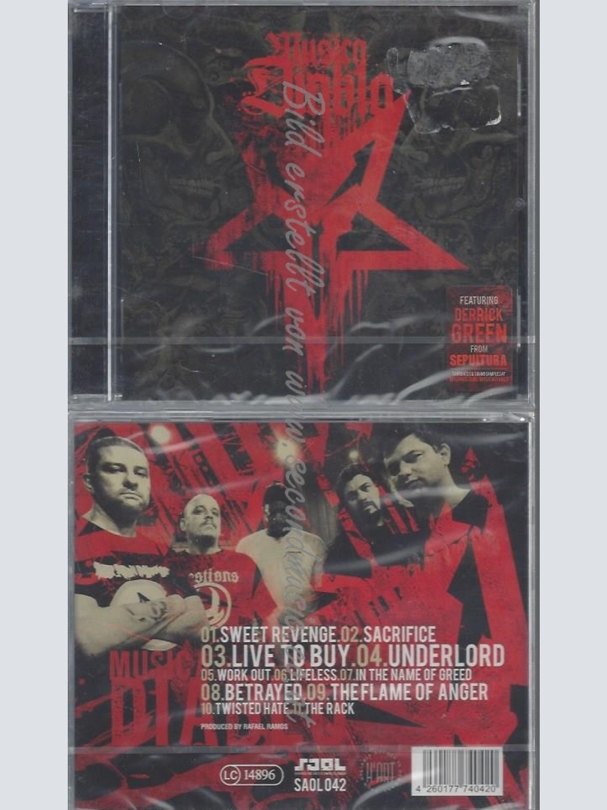 CD--MUSICA DIABLO--MUSICA DIABLO