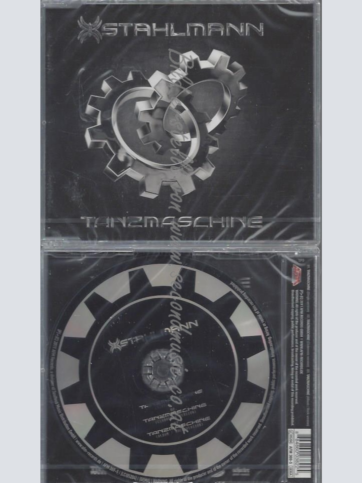 CD--STAHLMANN--TANZMASCHINE --TRACK-SINGLE-