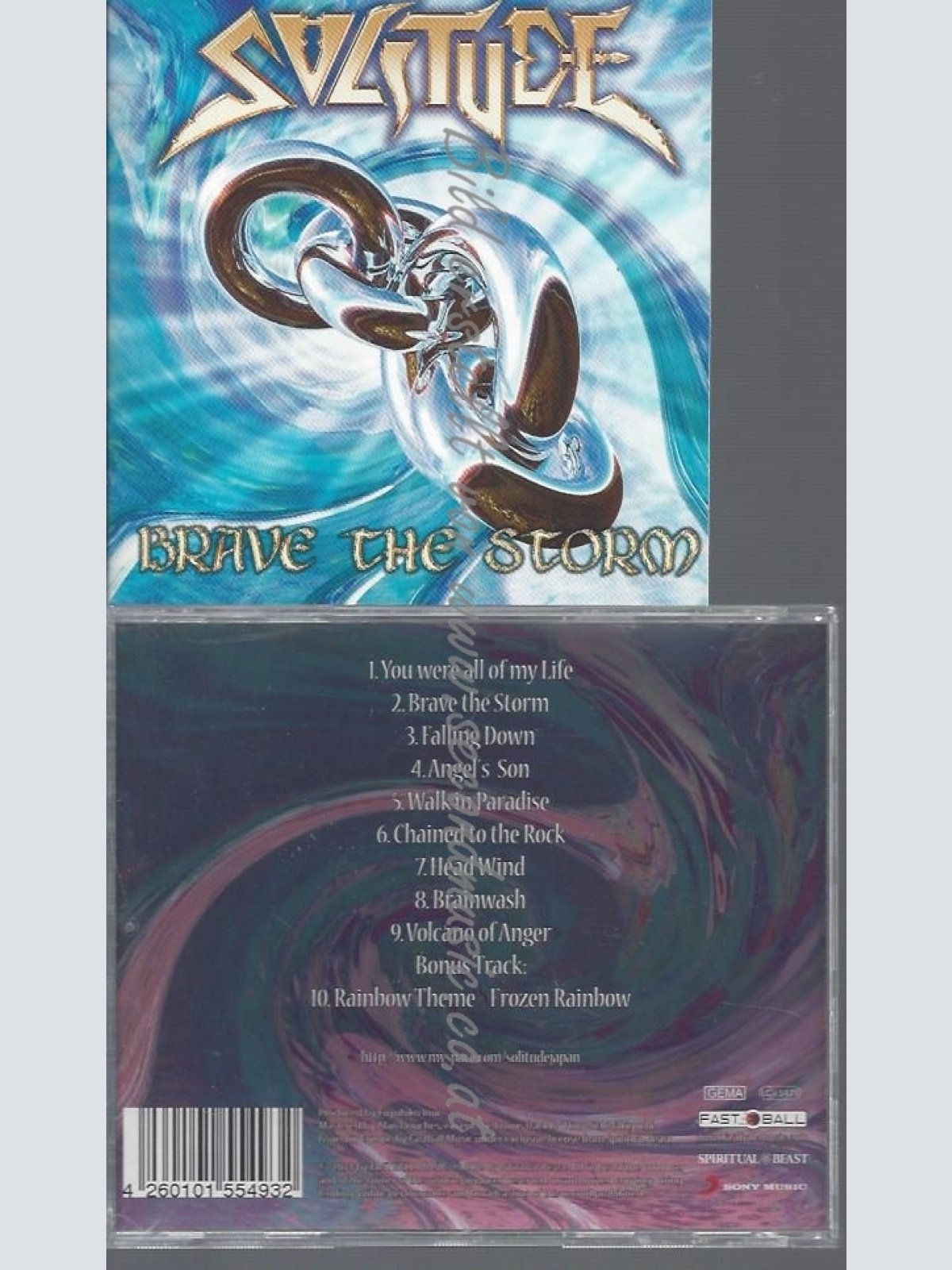 CD--SOLITUDE--BRAVE THE STORM