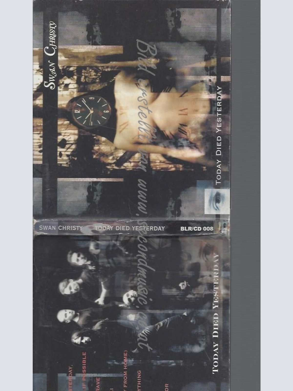 CD--SWAN CHRISTY--TODAY DIED YESTERDAY