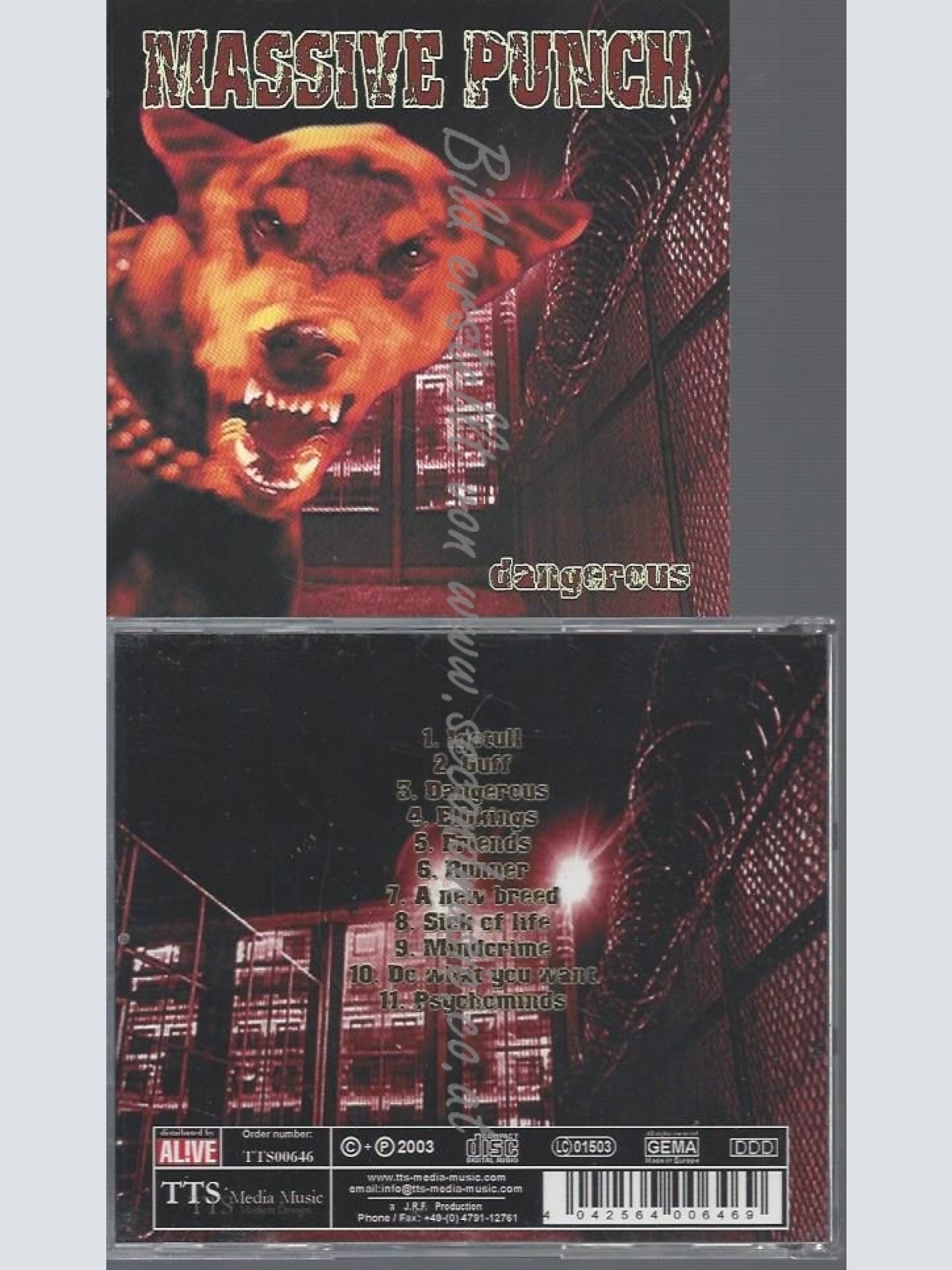 CD--MASSIVE PUNCH--DANGEROUS